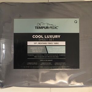 TEMPUR-PEDIC Cool Luxury Sheet Set. Brand New
